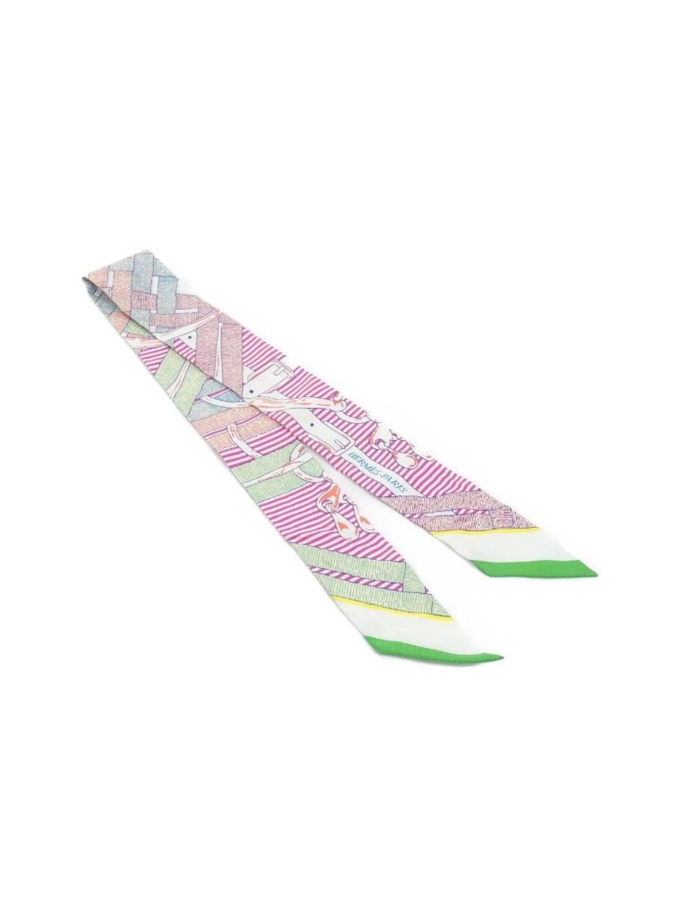 Hermes Mors A Jouets Chemise Twilly Scarf - Picture 1 of 5